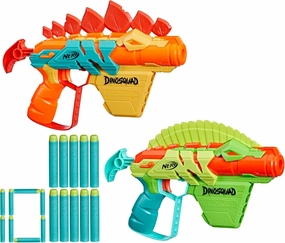 Hasbro F6315 Nerf DinoSquad Stego-Duo Foam Blasters