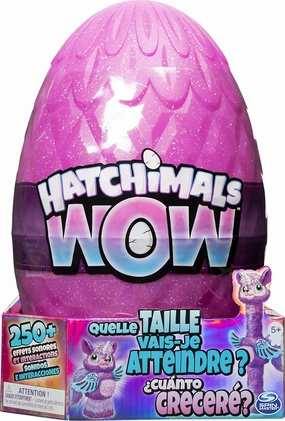 Hatchimals 6046989 - Wow, Llalacorn 32-inch (81.3 centimetres) Tall Interactive Hatchimal with Re-Hatchable Egg (Styles May Vary)