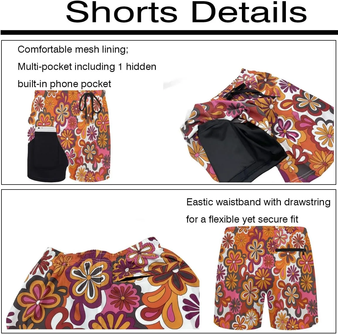 Hawaiian MenS 2 Piece Outfits Rave Duck Shirts Shorts Outfits Tropical Set with Hat