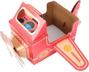Hemoton Wearable Airplane Toy for Boy Girl Aircraft Rotating Fan Educational Plaything for Outdoor Fun Creative Design for Interactive Parent-boy Girl Play