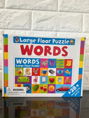 Hinkler Large Floor Puzzle Words, 28 large jigsaw pieces!