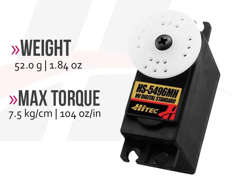 Hitec HS-5496MH HV Standard Metal Gear Digital Sport Servo