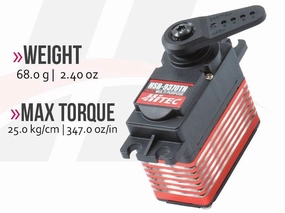 Hitec HSB9370TH Standard Digital Brushless Servo 68g 25kg/0.1s 6.0V - 7.4V 2220870