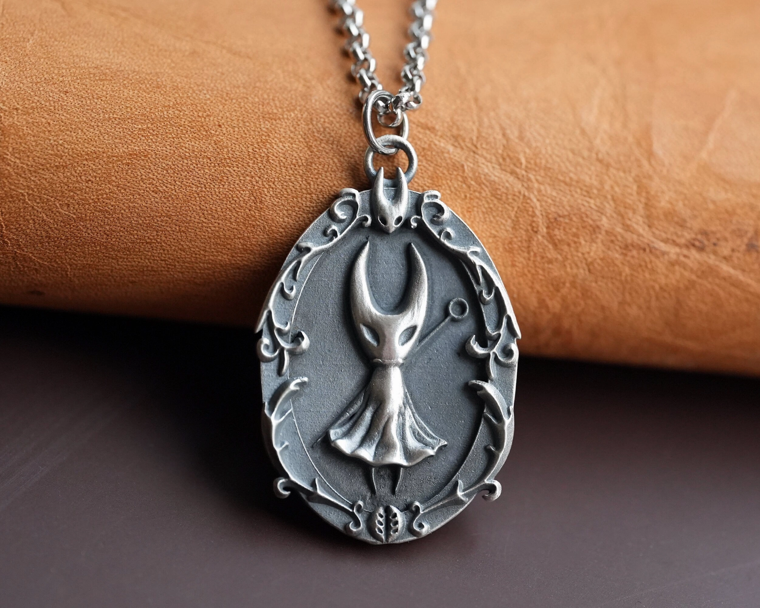 Hollow Knight Silksong Needle Pendant Necklace Charm Jewelry Charm