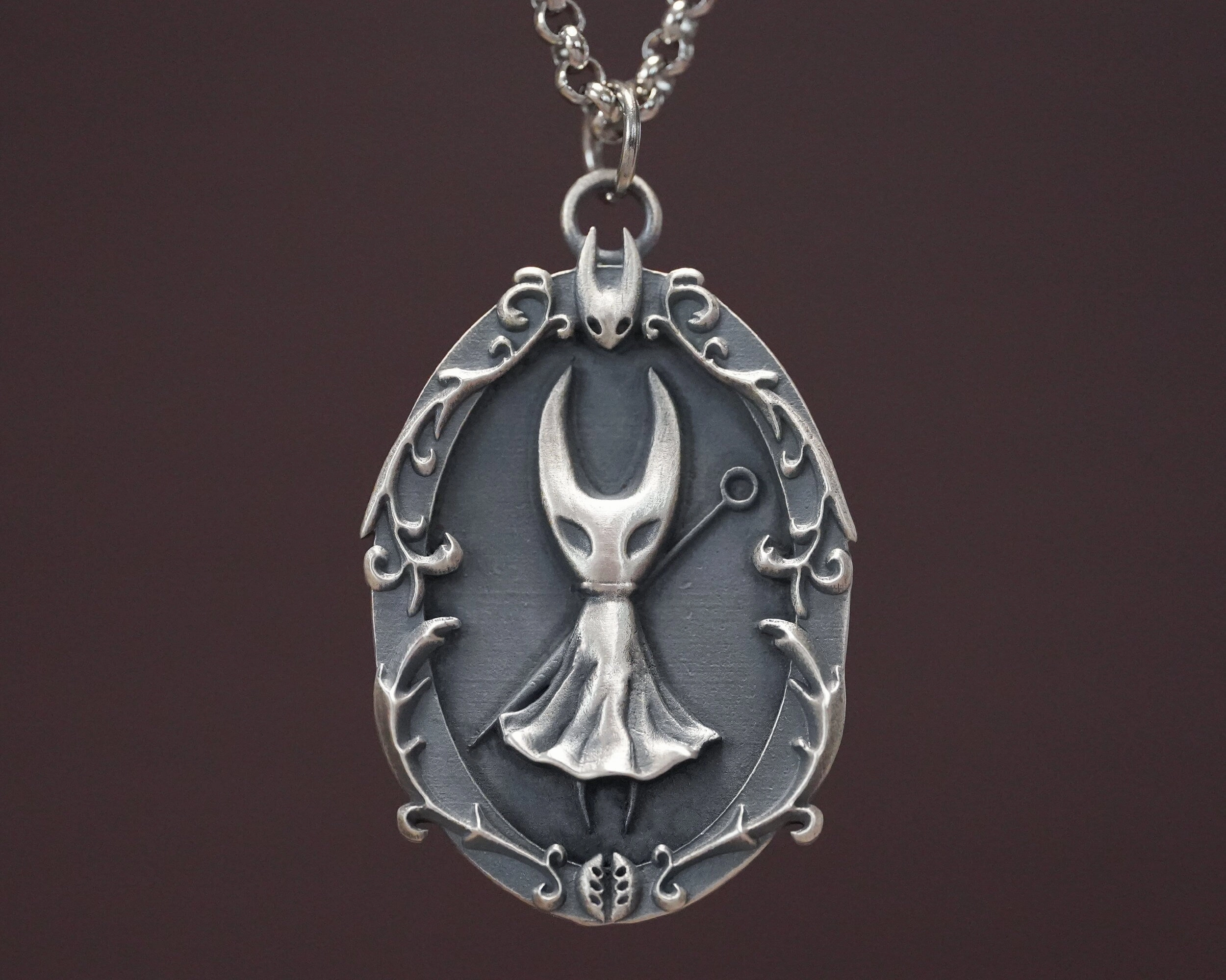 Hollow Knight Silksong Needle Pendant Necklace Charm Jewelry Charm