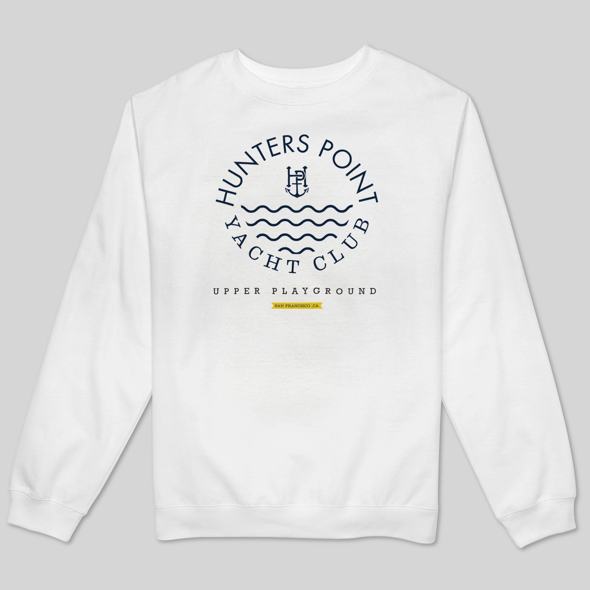 HUNTER'S POINT YACHT CLUB MEN'S SWEATSHIRT