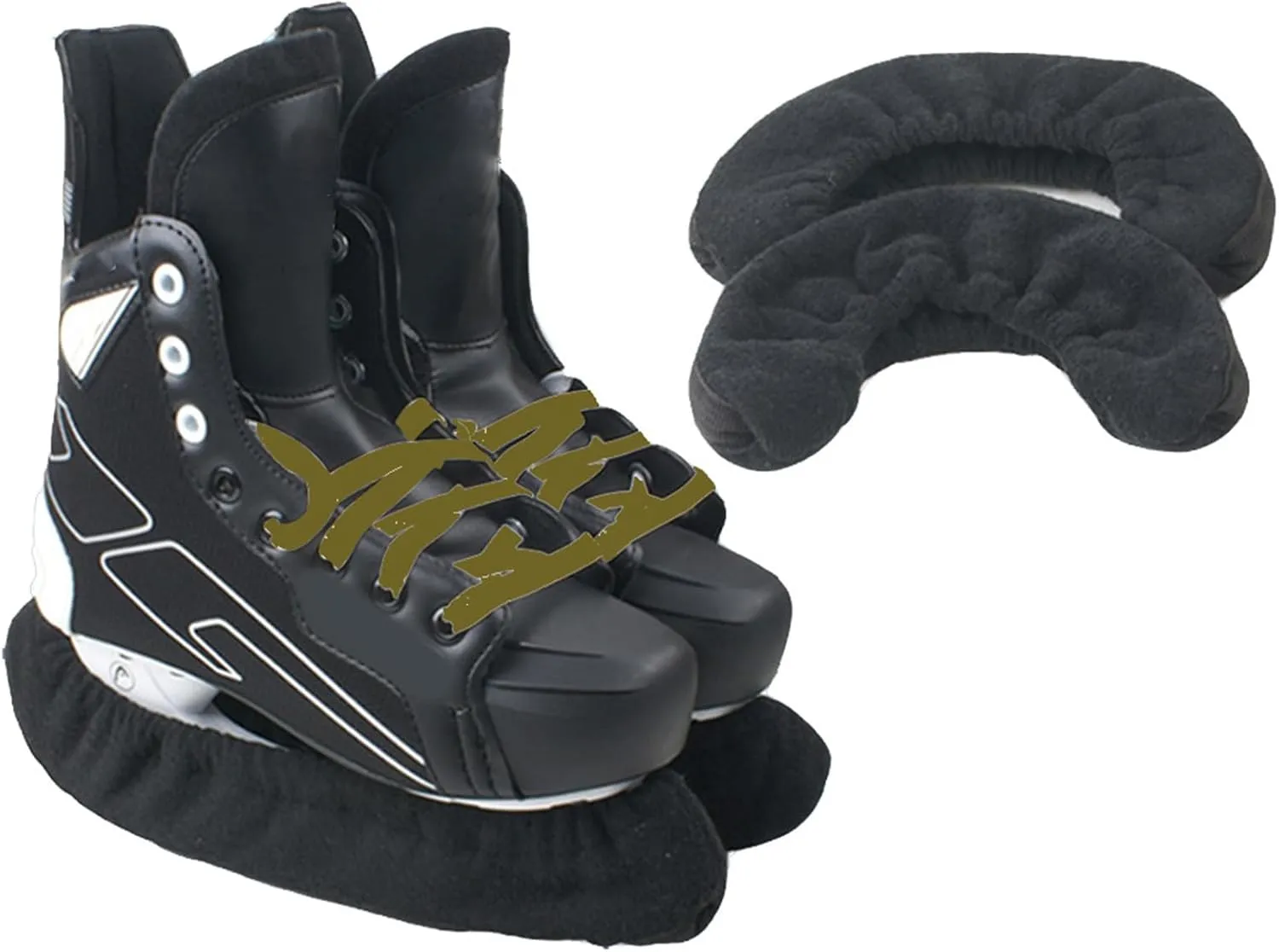 Ice Skate Soles Covers Skate Soles Protector Guards Skating Soakers Covers for Ice Skate, Hockey Skate, Figure Skate