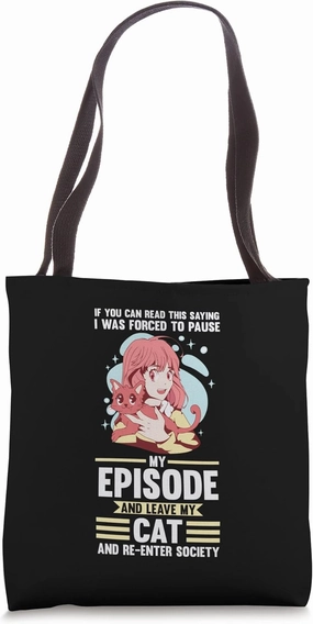 If you can read this saying episode Pet Tote Bag