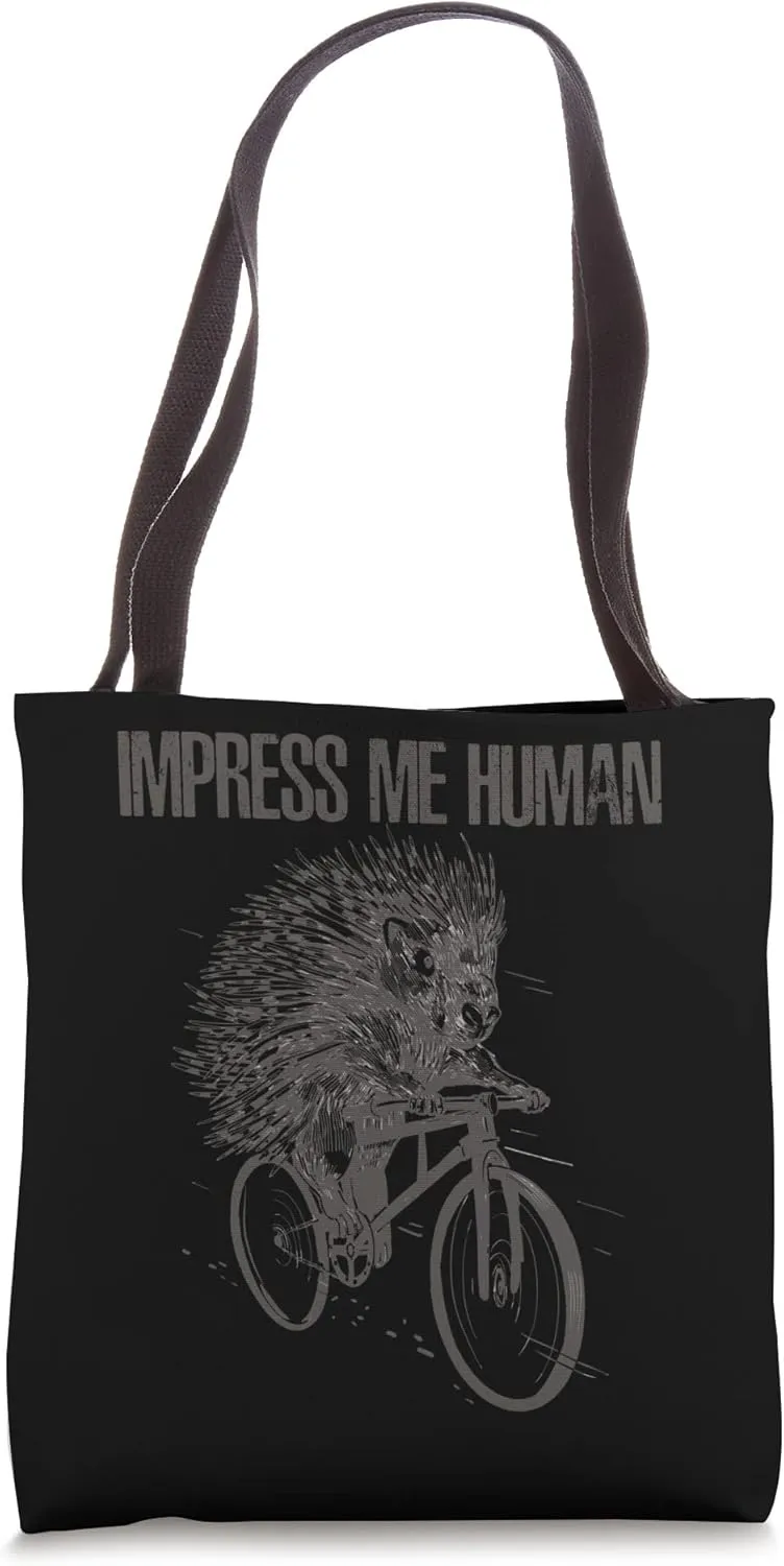 Impress me Human Quill Porcupine Tote Bag