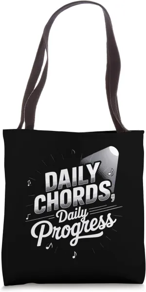 Inspire Progress with Daily Chords Tote Bag