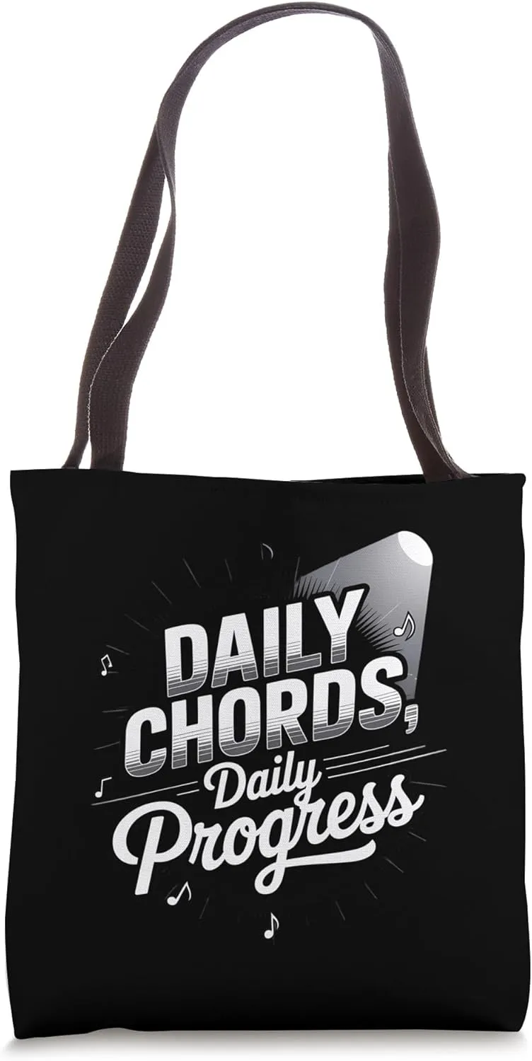 Inspire Progress with Daily Chords Tote Bag