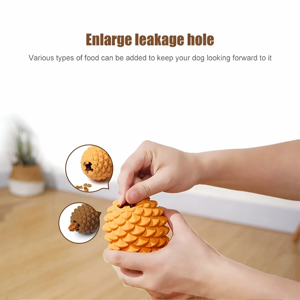 Interactive Pineapple Dog Chew Toy