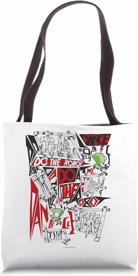 Invader Zim Do The Robot Gir Tote Bag