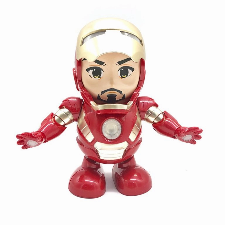 Iron Man Dancing Light Robot