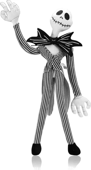 Jack Skellington Plush Doll Nightmare Before Christmas Toys - 20 Inches Pumpkin King Plush Stuffed Baby Dolls (Black)