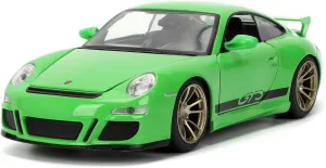 JADA Fast & Furious Fast X Brian's Porsche 911 GT3 RS 1:24 Diecast Car, Toys for Kids and Adults
