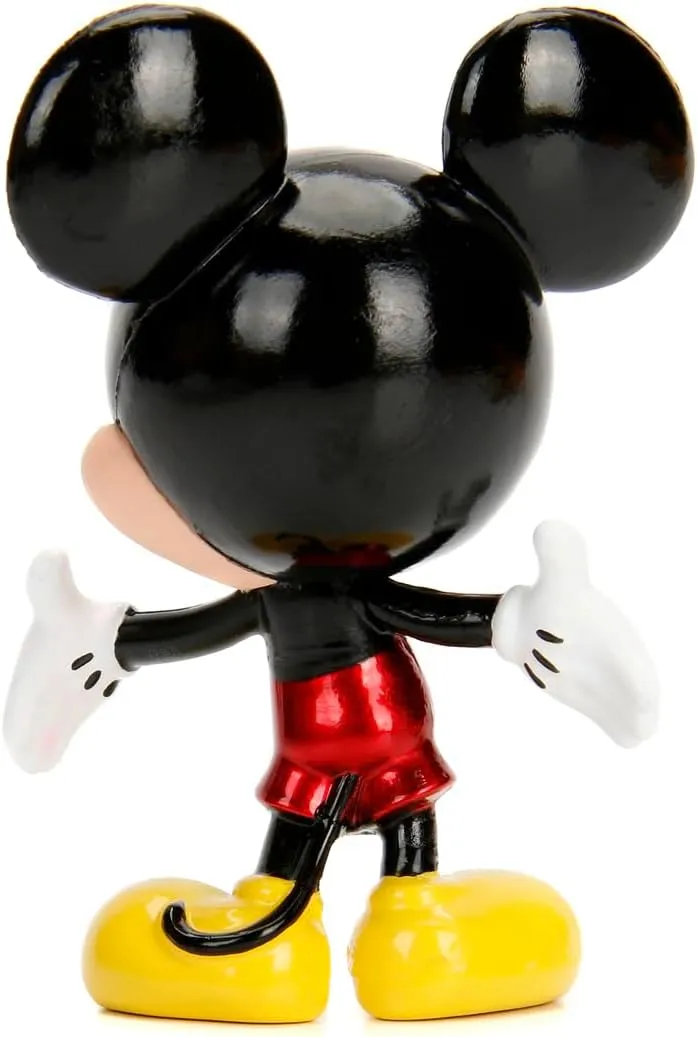 Jada - Mickey Mouse- Metal Mickey Figure, 7 cm, Official Disney License (253070002)