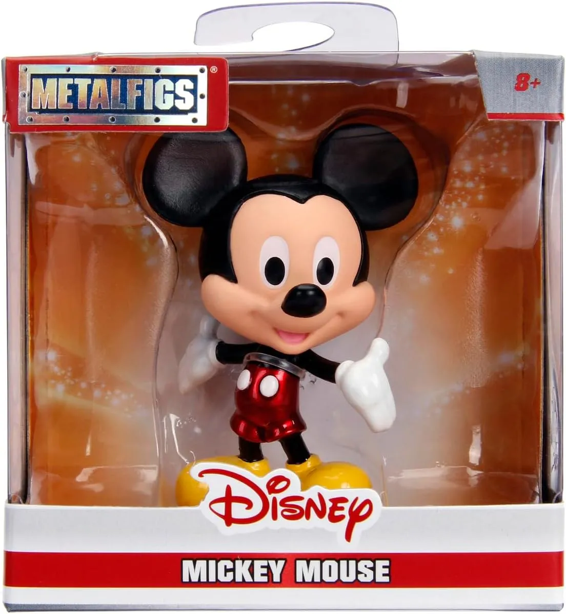 Jada - Mickey Mouse- Metal Mickey Figure, 7 cm, Official Disney License (253070002)