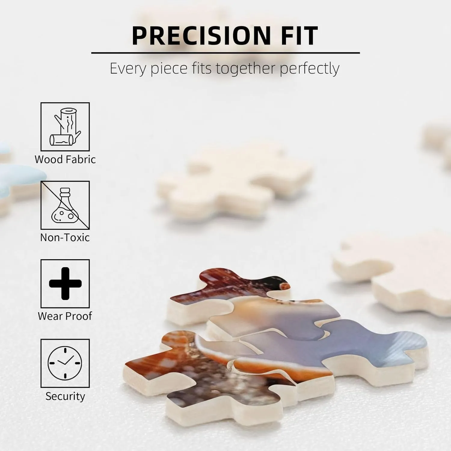 Jigsaw Puzzles 500 Pieces Personalized Puzzle for Adults Charming Fish Picture Puzzle Custom Puzzles from Photos Holiday Unique Gifts for Wall Art,Challenge Puzzles,Educational Games,Family Puzzles