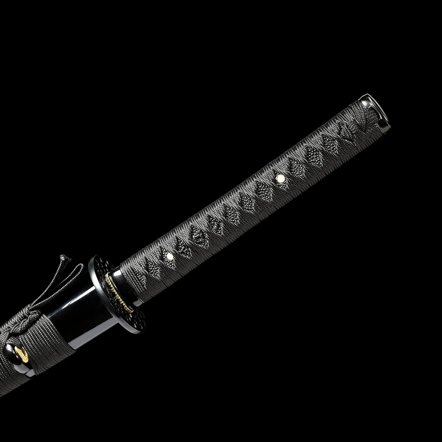 JIHPEN sword, Black Katana,Full Tang Samurai Sword,Sharp,Spring Steel Blade with Black Scabbard - 41inch Variety of Styles to Choose from