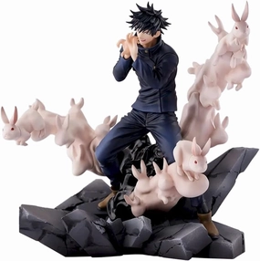 JJK Anime Figures, Fushigura Megumi/Fushiguro Toji Father-Son Encounter Figure Statues Anime Action Figurine 7.87IN