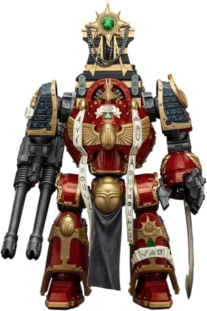 JOYTOY 1/18 Action Figure Warhammer 30K The Horus Heresy Thousand Sons Contemptor-Osiron Dreadnought with Gravis Force Blade and Gravis Autocannon Collection Model Birthday Gifts 11.81 inch