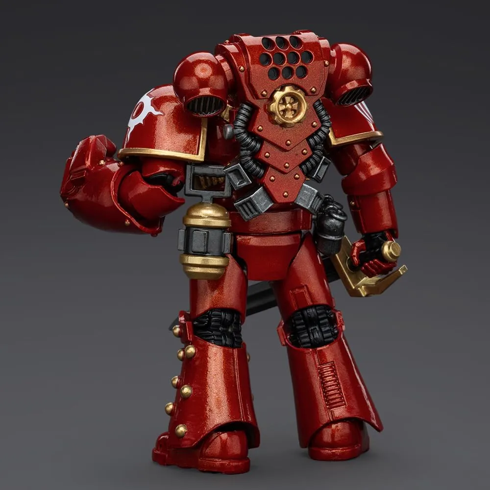 JOYTOY 1/18 Action Figure Warhammer 30K The Horus Heresy Thousand Sons Legion MK IV Tactical Squad Sergeant with Power Fist Collection Model Birthday Gifts 4.72 inch