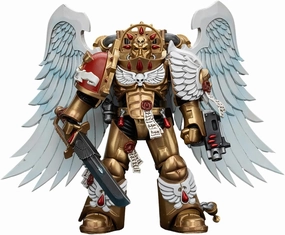 JOYTOY Warhammer 40,000 1/18 Blood Angels Sanguinary Guard with Encarmine Sword 1 Collection Model Birthday Gift 4.8 Inch