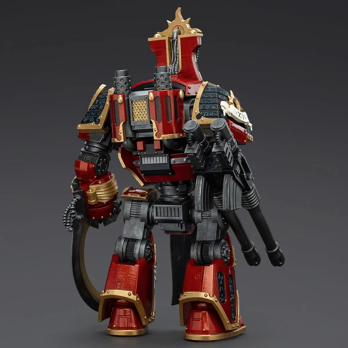 JOYTOYAction Figure 1/18 Strife The Horus Heresy Thousand Sons Contemptor-Osiron Dreadnought with Gravis Force Blade and Gravis Autocannon Collection Model Birthday Gifts 11.81 inch