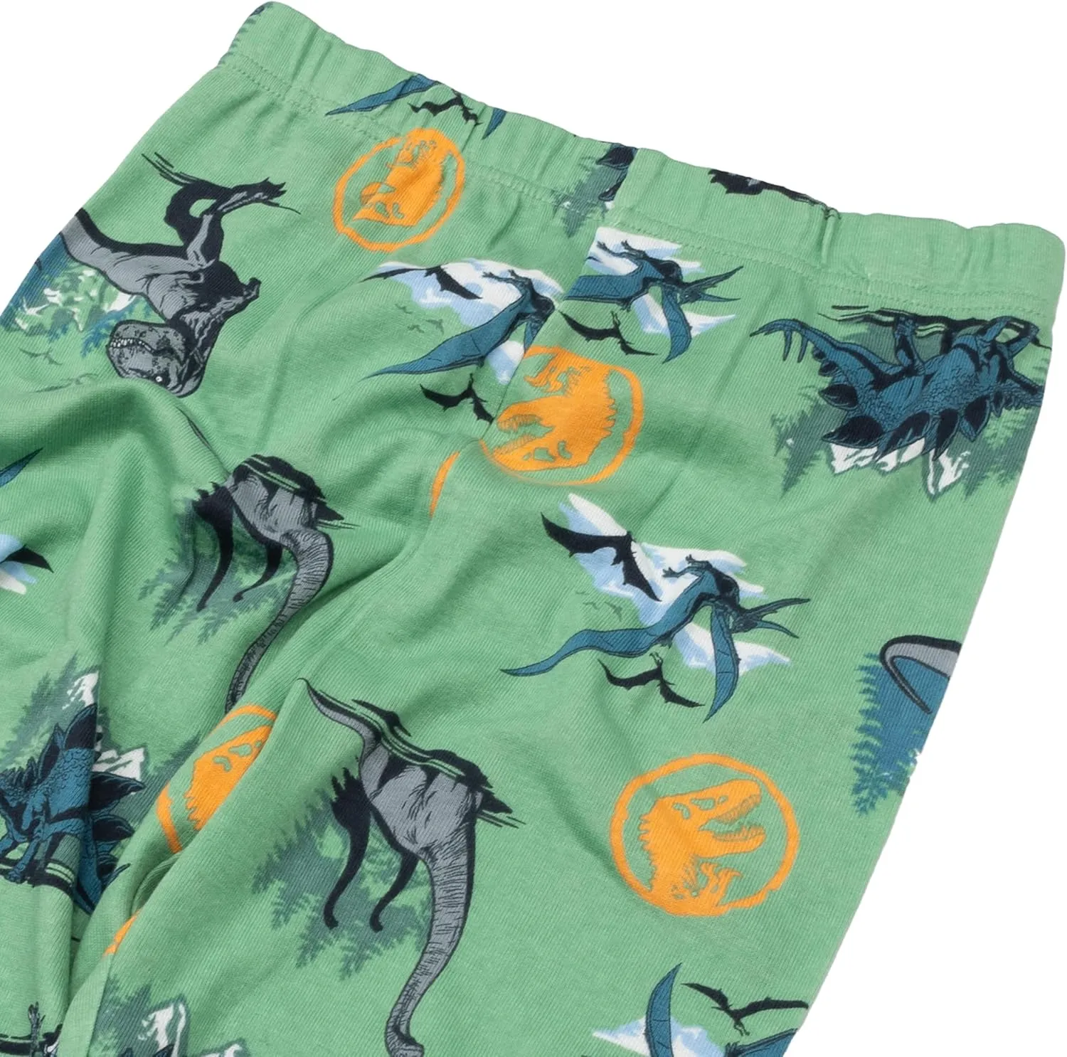 Jurassic World Boys' 4-Piece Snug-fit Cotton Pajama Set, Soft & Cute for Kids