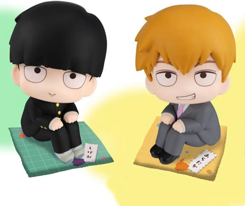 Kageyama Shigeo/Mob Figure Reigen Look Up Figure Anime Figurine Mini Cartoon Action Figure Statue Collectible PVC Model Desktop Decoration Gifts 11cm/4.3in