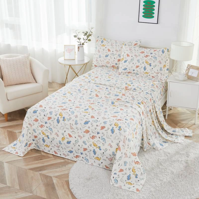 Kid’s Bedding Sheet Set-Dinosaurs