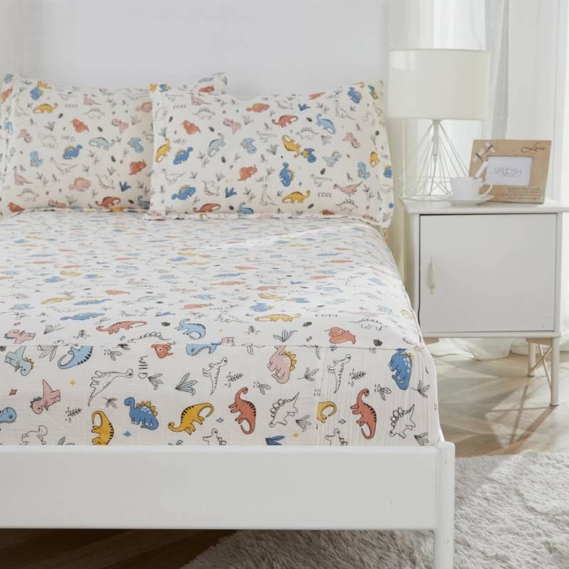 Kid’s Bedding Sheet Set-Dinosaurs