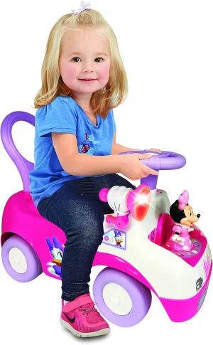 Kiddieland Toys Limited: Minnie Dancing Ride On, Interactive Electronic Activites to Play Rewarding Lights and Fun Sounds, Sturdy and Durable, For Ages 2 and up