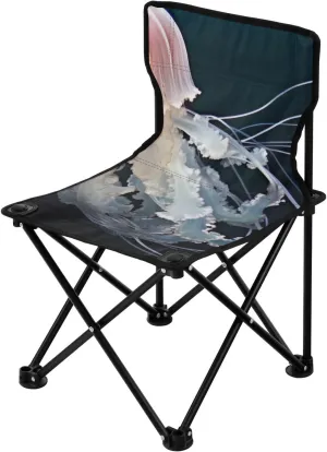 Kigai Folding Camping Chair Heavy Duty Chair Ultralight Compact Portable Beach Chair for Outdoor Camp, Hiking, Travel, Beach, Sporting Event and Picnic, Jellyfish