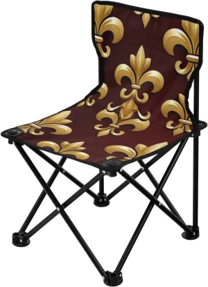 Kigai Folding Camping Chair Heavy Duty Chair Ultralight Compact Portable Beach Chair for Outdoor Camp, Hiking, Travel, Beach, Sporting Event and Picnic, Mardi Gras