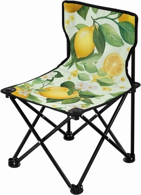 Kigai Folding Camping Chair Heavy Duty Chair Ultralight Compact Portable Beach Chair for Outdoor Camp, Hiking, Travel, Beach, Sporting Event and Picnic, Peacock Feathers