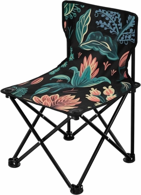 Kigai Folding Camping Chair Heavy Duty Chair Ultralight Compact Portable Beach Chair for Outdoor Camp, Hiking, Travel, Beach, Sporting Event and Picnic, Spring Flowers