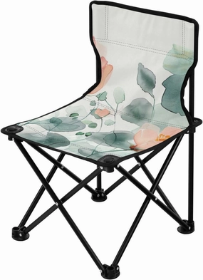 Kigai Folding Camping Chair Heavy Duty Chair Ultralight Compact Portable Beach Chair for Outdoor Camp, Hiking, Travel, Beach, Sporting Event and Picnic, Spring Flowers