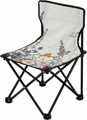 Kigai Folding Camping Chair Heavy Duty Chair Ultralight Compact Portable Beach Chair for Outdoor Camp, Hiking, Travel, Beach, Sporting Event and Picnic, Spring Flowers