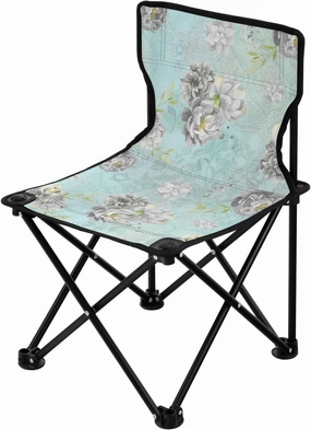 Kigai Folding Camping Chair Heavy Duty Chair Ultralight Compact Portable Beach Chair for Outdoor Camp, Hiking, Travel, Beach, Sporting Event and Picnic, Vintage Flower