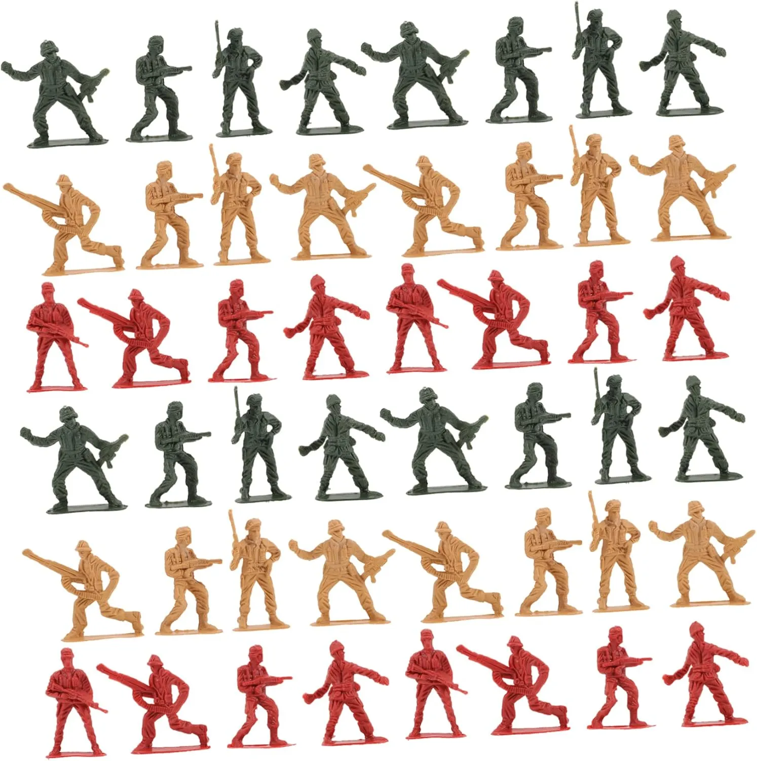 Kisangel 200pcs Miniature Soldiers Model Realistic Toys for Boys and Girls Play Detailed Action Figures for Room Decor Educational Use Safe Boys and Girls-Friendly Materials Party Favors