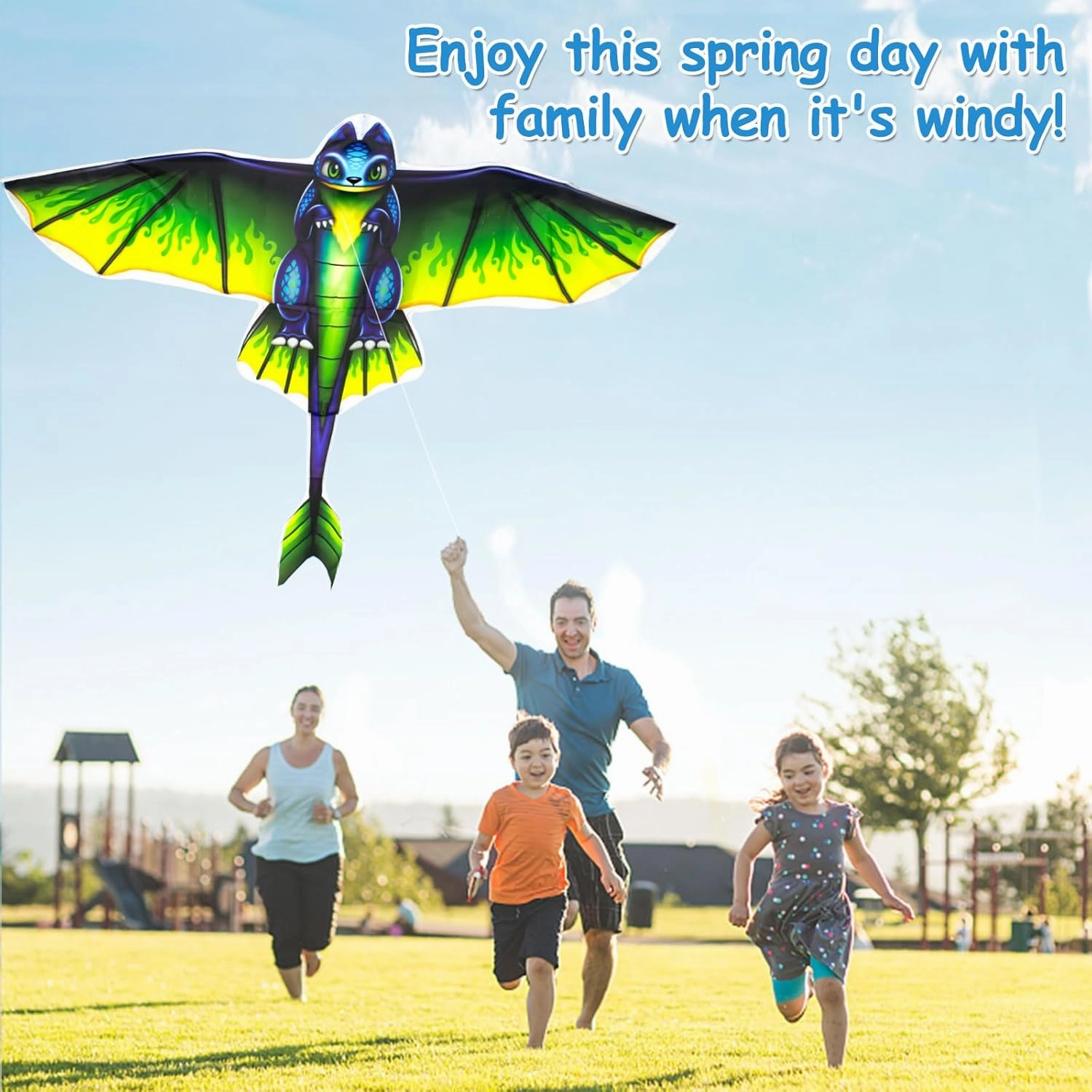 Kite for Kids Age 4-8 8-12, Large Kites for Adults Easy to Fly with 328ft Kite String,Perfect Beginner Kites for Kids Ages 3-5 Beach Trip Park Family Activities Outdoor Games