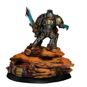 Knight-Errant Tylos Rubio Armies of the Imperium Painted Miniature Wargaming Figure | Art Painting Level