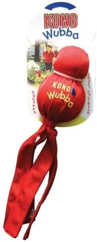 KONG Wubba Squeak Dog Toy Small - Pack of 3