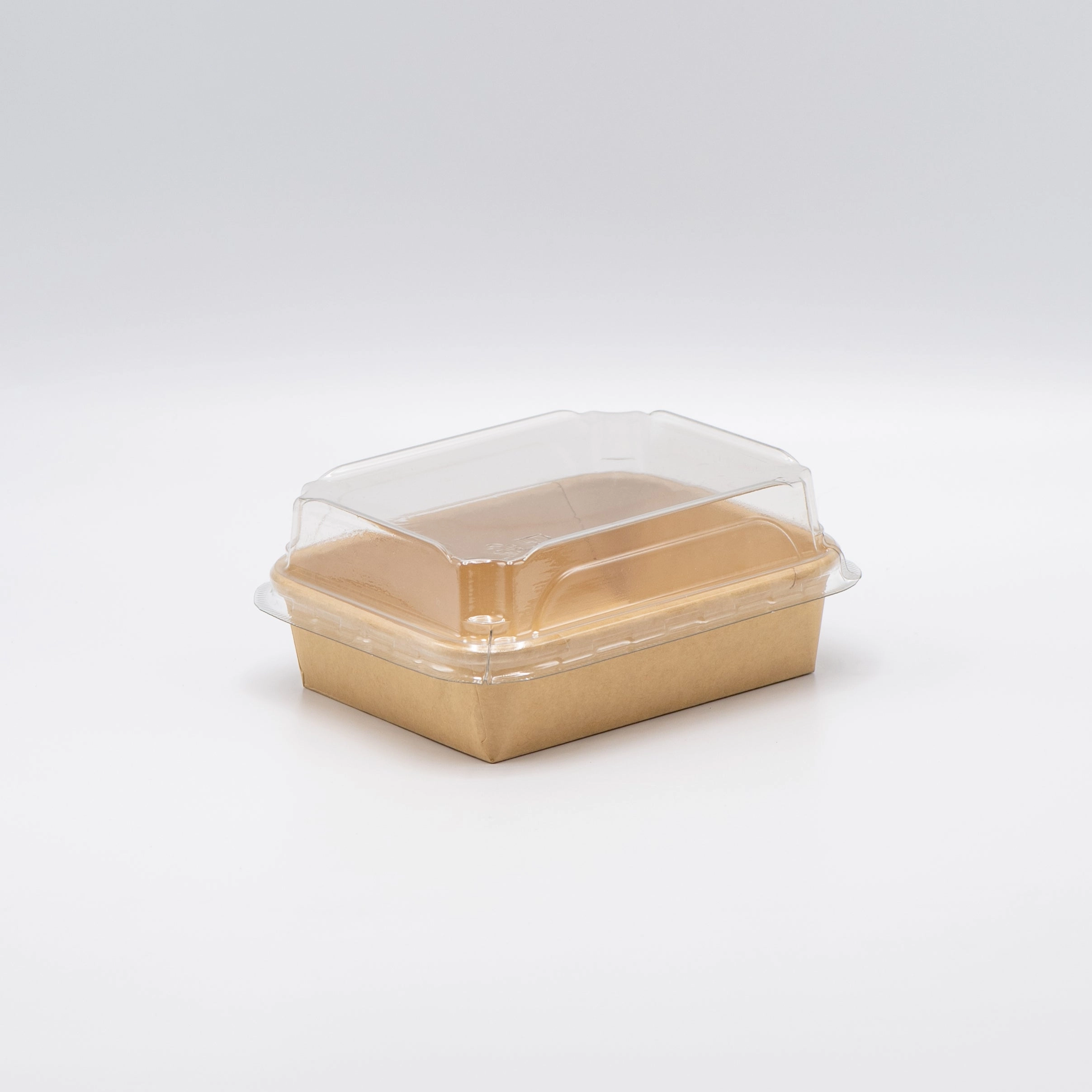Kraft Tray's With Lids.