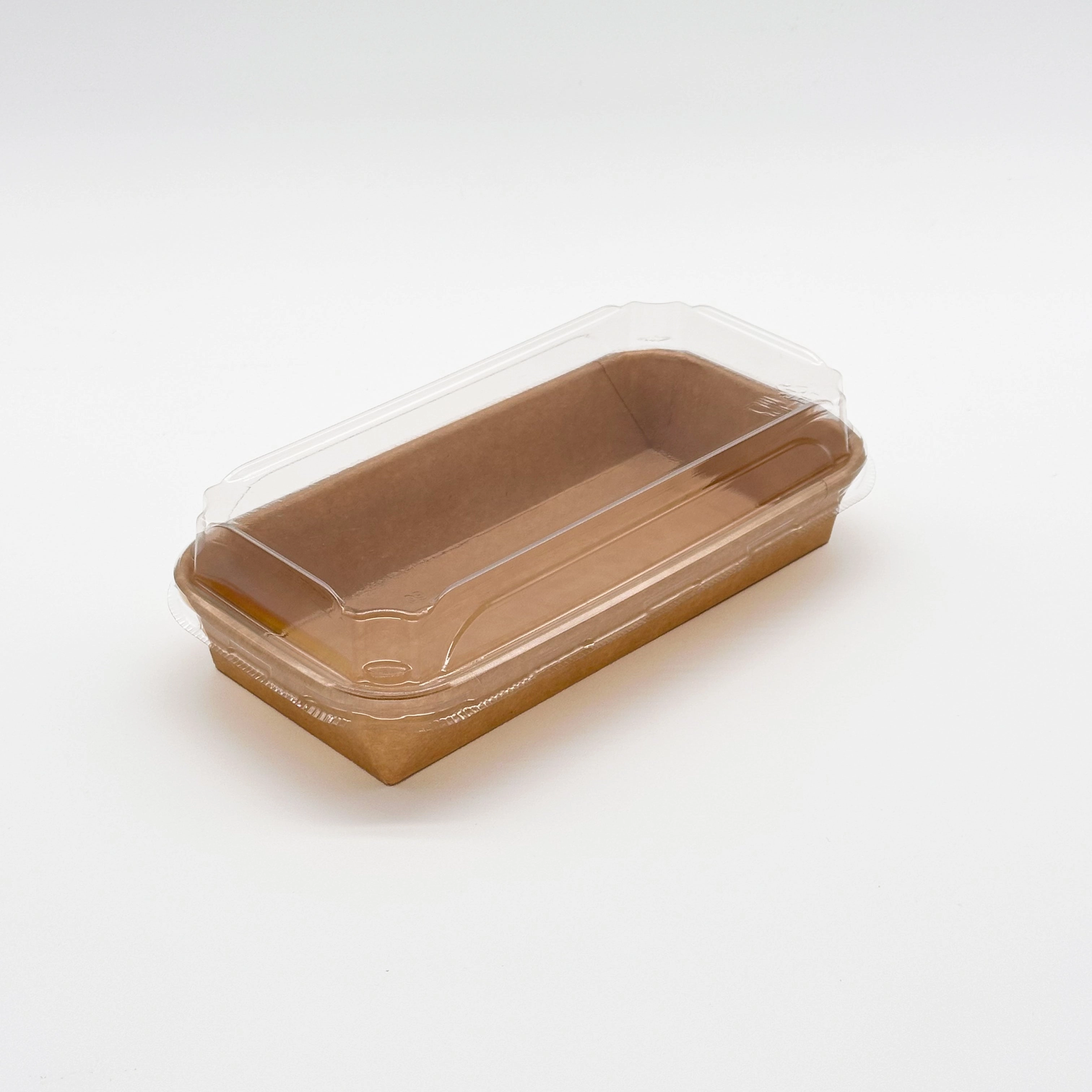 Kraft Tray's With Lids.
