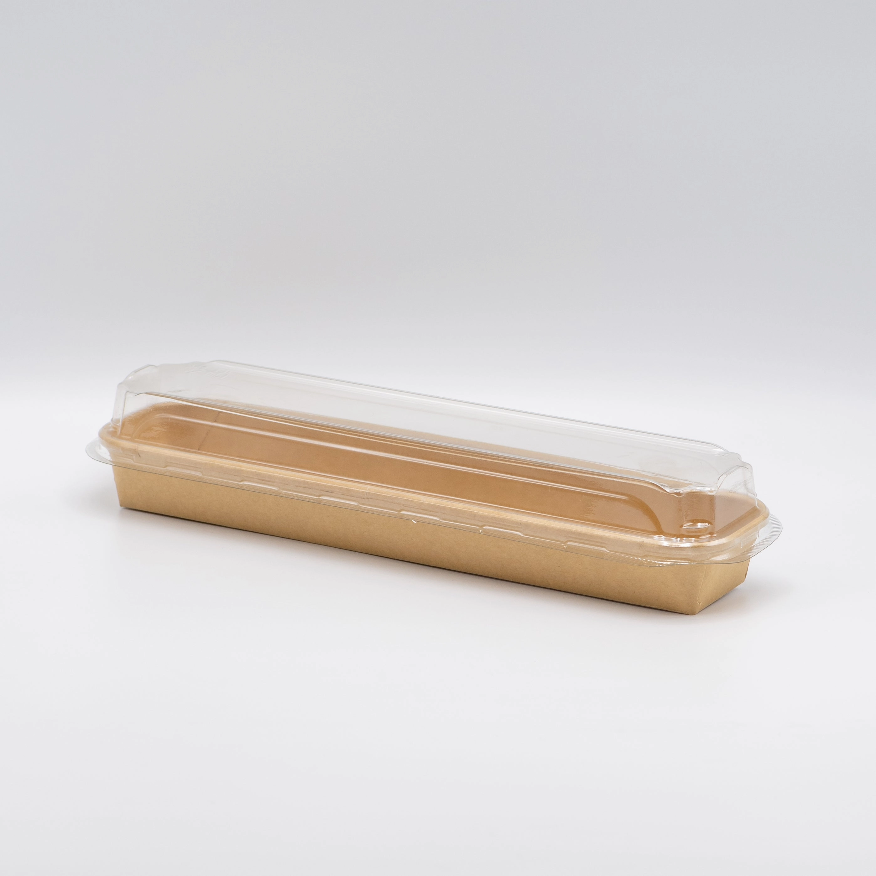 Kraft Tray's With Lids.