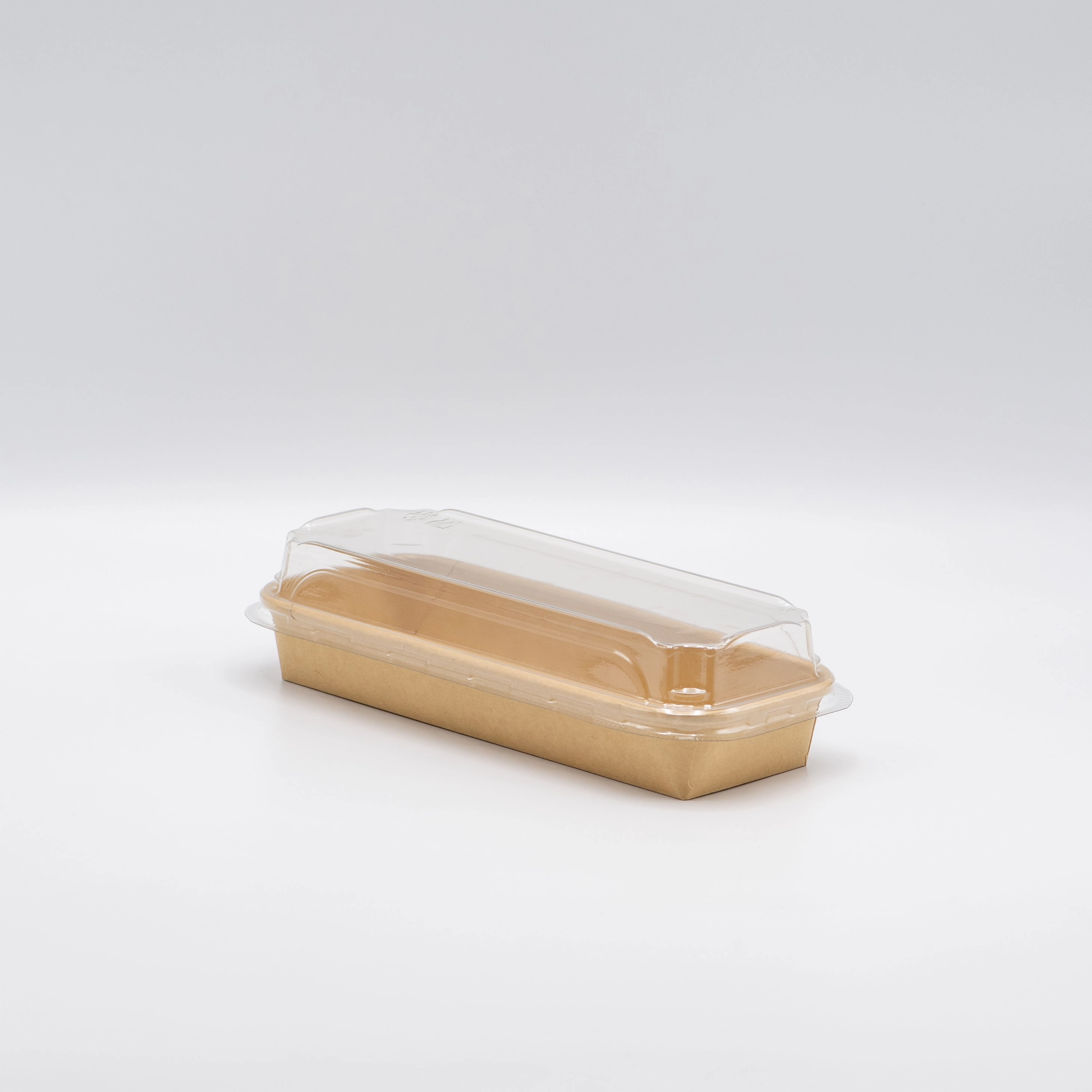 Kraft Tray's With Lids.