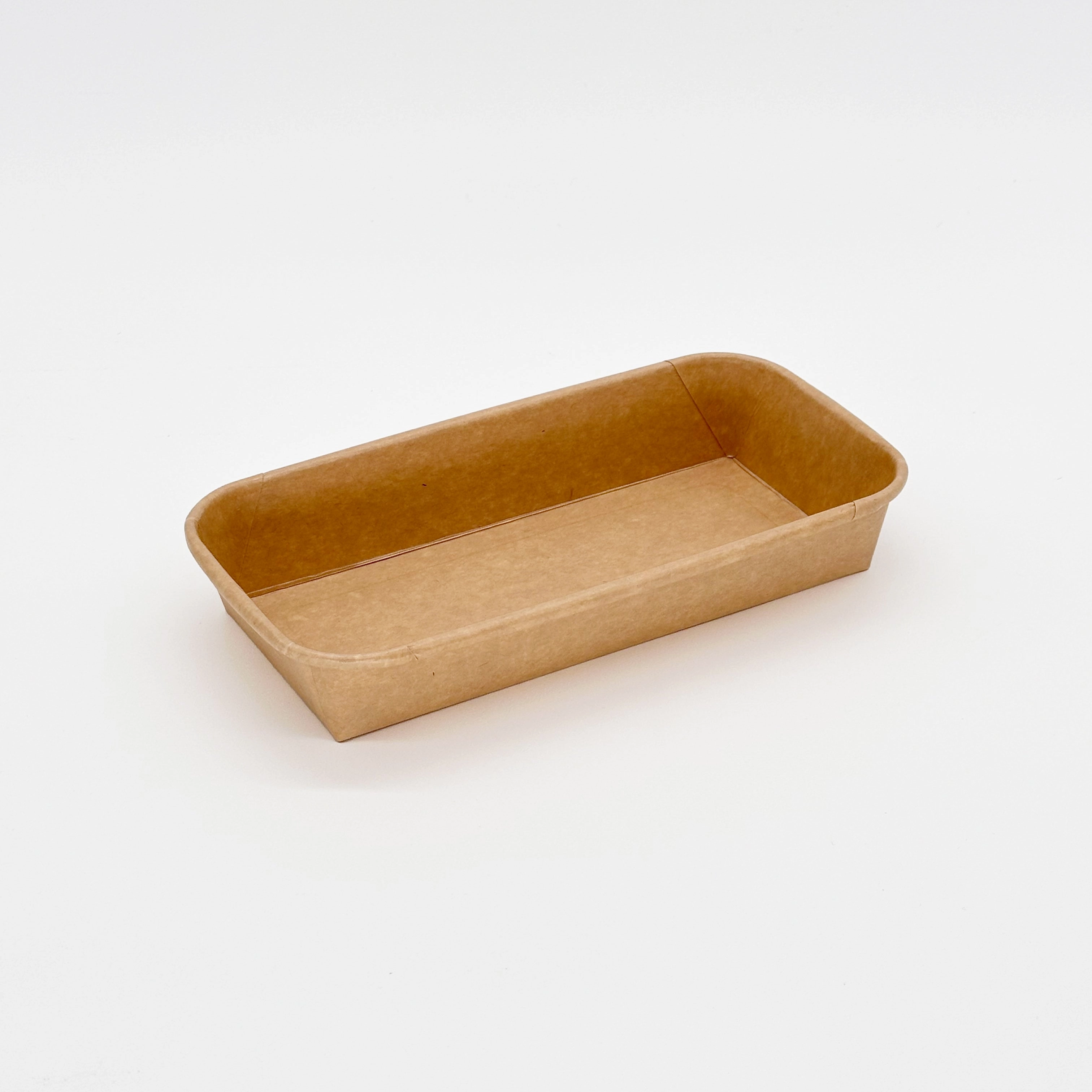 Kraft Tray's With Lids.